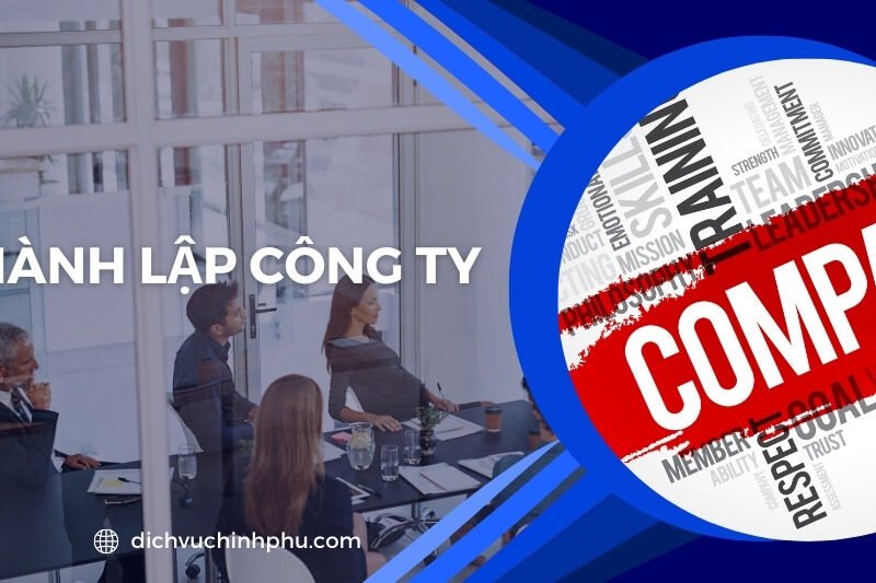 Dịch vụ thành lập công ty, doanh nghiệp